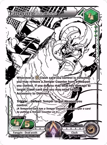 Fangyin, Coiled Intent (Ink) (AC7-055), Ancient Alphas — Alpha Clash card price
