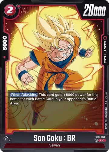 Son Goku : BR - FB09-009 (FB09-009), Dual Evolution — DB Fusion card price