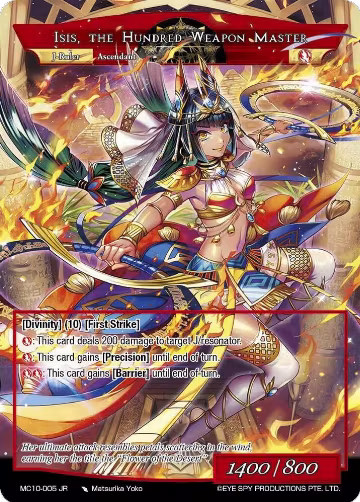 Isis // Isis, the Hundred Weapon Master (MC10-005 JR) — card price