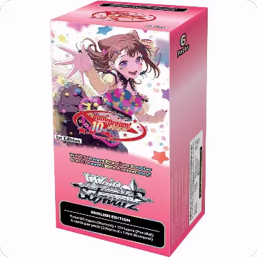BanG Dream! 10th Anniversary! Premium Booster Display, BanG Dream! 10th Anniversary! Premium Booster — Weiß Schwarz sealed product price