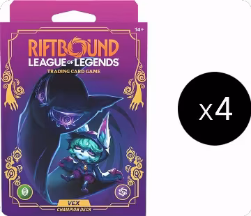 Unleashed - Champion Deck (Vex) Display, Unleashed — Riftbound sealed product price