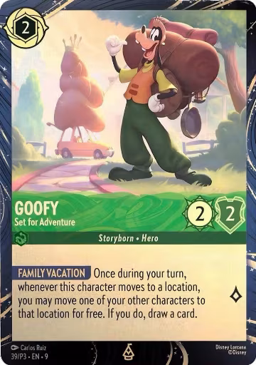Goofy - Set for Adventure (39), Disney Lorcana Promo Cards — Lorcana card price