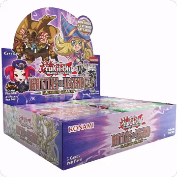 Battles of Legend: Glorious Gallery Booster Box [1st Edition], Battles of Legend: Glorious Gallery — Yu-Gi-Oh! sealed product price