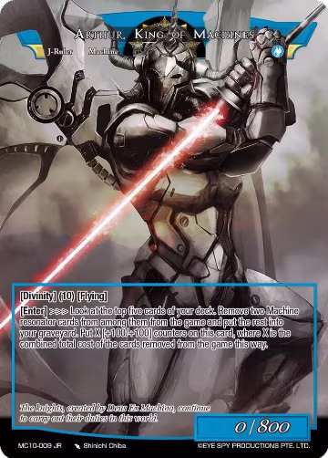 Arthur // Arthur, King of Machines (MC10-009 JR), Memoria Collection 10 — Force of Will card price