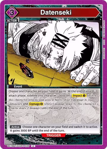 Datenseki (UE16BT/KGR-1-035), KAGURABACHI — Union Arena card price