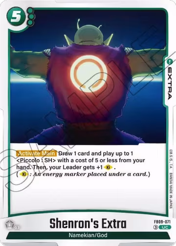 Shenron's Extra (FB09-071), Dual Evolution — DB Fusion card price