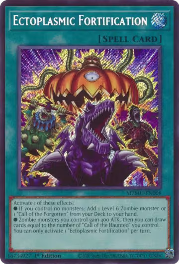 Ectoplasmic Fortification (MZMU-EN008), Maze of Muertos — Yu-Gi-Oh! card price