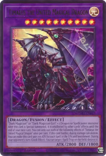 Timaeus the United Magical Dragon (MZMU-EN012), Maze of Muertos — Yu-Gi-Oh! card price