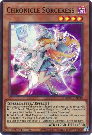 Chronicle Sorceress (MZMU-EN032), Maze of Muertos — Yu-Gi-Oh! card price