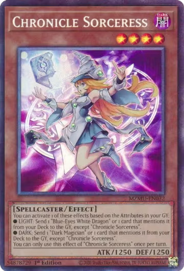 Chronicle Sorceress (Collector's Rare) (MZMU-EN032), Maze of Muertos — Yu-Gi-Oh! card price
