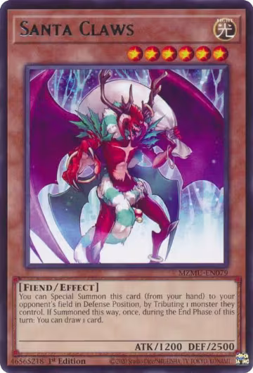 Santa Claws (MZMU-EN079), Maze of Muertos — Yu-Gi-Oh! card price