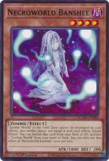 Necroworld Banshee (MZMU-EN088), Maze of Muertos — Yu-Gi-Oh! card price