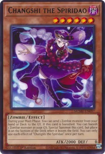Changshi the Spiridao (MZMU-EN097), Maze of Muertos — Yu-Gi-Oh! card price