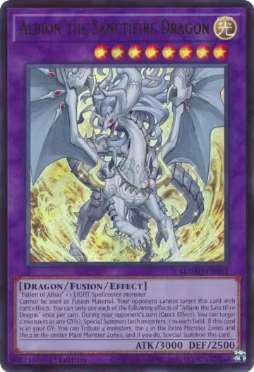 Albion the Sanctifire Dragon (MZMU-EN101), Maze of Muertos — Yu-Gi-Oh! card price