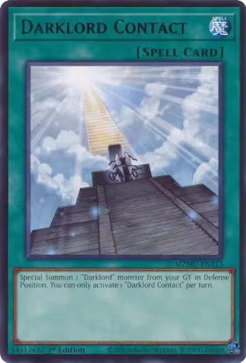 Darklord Contact (MZMU-EN113), Maze of Muertos — Yu-Gi-Oh! card price