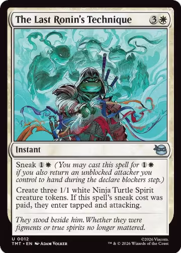 The Last Ronin's Technique (12), Teenage Mutant Ninja Turtles — Magic card price