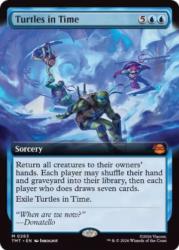 Turtles in Time (Extended Art) (263), Teenage Mutant Ninja Turtles — Magic card price