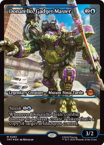 Donatello, Gadget Master (Showcase) (283), Teenage Mutant Ninja Turtles — Magic card price