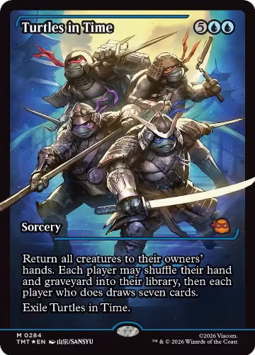 Turtles in Time (Showcase) (284), Teenage Mutant Ninja Turtles — Magic card price