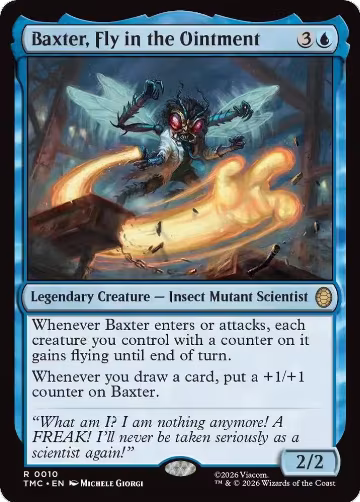 Baxter, Fly in the Ointment (10), Commander: Teenage Mutant Ninja Turtles — Magic card price