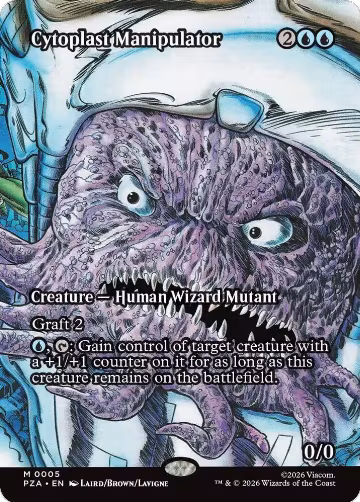Cytoplast Manipulator (Borderless) (5), Teenage Mutant Ninja Turtles Source Material — Magic card price