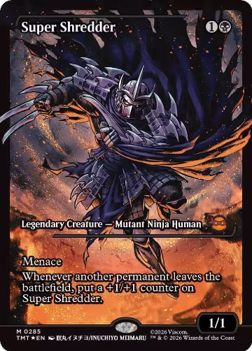 Super Shredder (Showcase) (285), Teenage Mutant Ninja Turtles — Magic card price