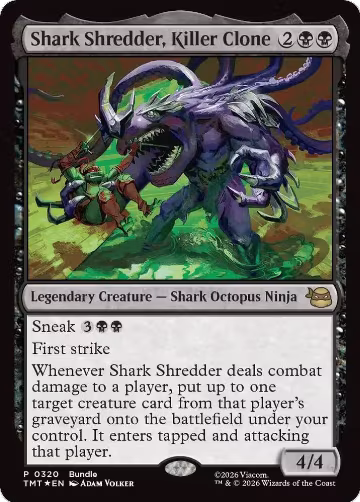 Shark Shredder, Killer Clone (320), Unique and Miscellaneous Promos — Magic card price