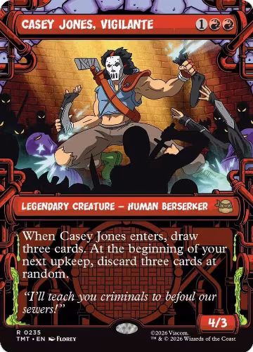 Casey Jones, Vigilante (0235) (Showcase) (235), Teenage Mutant Ninja Turtles — Magic card price