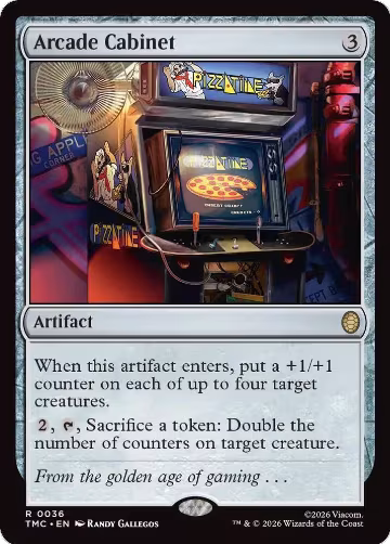 Arcade Cabinet (36), Commander: Teenage Mutant Ninja Turtles — Magic card price