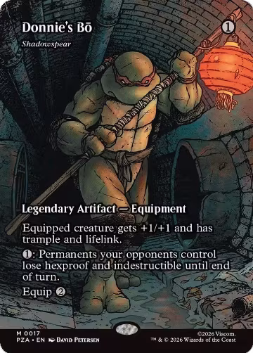 Donnie's Bo - Shadowspear (Borderless) (17) — card price