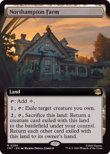 Northampton Farm (Extended Art) (280), Teenage Mutant Ninja Turtles — Magic card price