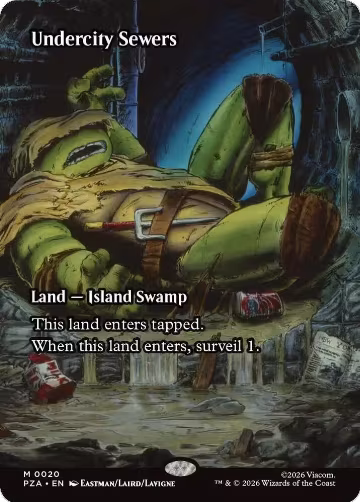 Undercity Sewers (Borderless) (20) — card price
