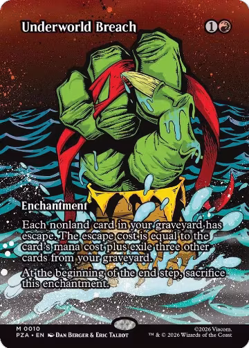 Underworld Breach (Borderless) (10), Teenage Mutant Ninja Turtles Source Material — Magic card price