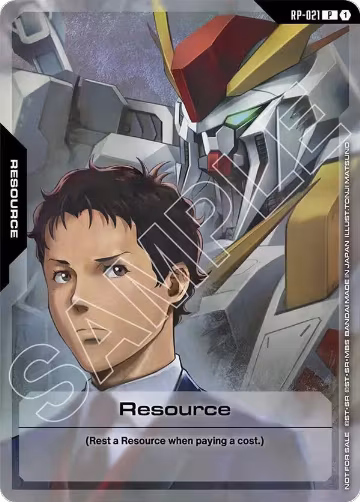 Resource (RP-021) (Mobile Suit Gundam: Hathaway's Flash) (RP-021) — card price