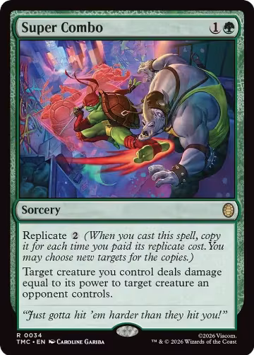Super Combo (34), Commander: Teenage Mutant Ninja Turtles — Magic card price