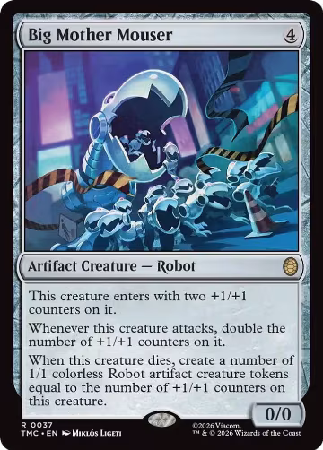 Big Mother Mouser (37), Commander: Teenage Mutant Ninja Turtles — Magic card price