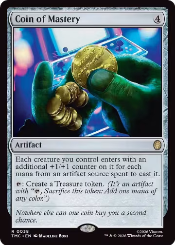 Coin of Mastery (38), Commander: Teenage Mutant Ninja Turtles — Magic card price