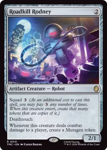 Roadkill Rodney (41), Commander: Teenage Mutant Ninja Turtles — Magic card price