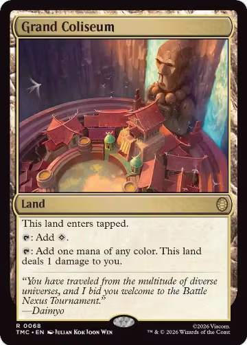 Grand Coliseum (68), Commander: Teenage Mutant Ninja Turtles — Magic card price