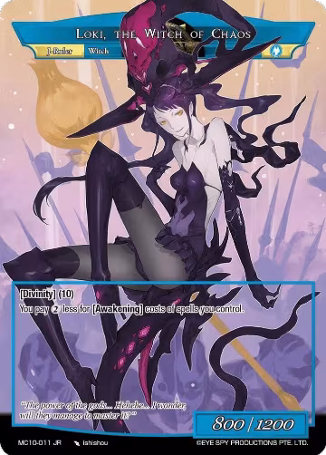 Loki // Loki, the Witch of Chaos (MC10-011 JR), Memoria Collection 10 — Force of Will card price