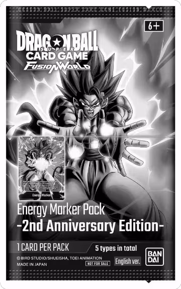 Energy Marker Pack - 2nd Anniversary Edition, Fusion World Energy Markers — DB Fusion card price