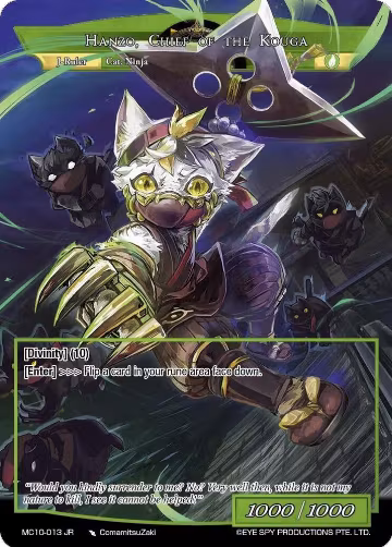 Hanzo // Hanzo, Chief of the Kouga (MC10-013 JR), Memoria Collection 10 — Force of Will card price