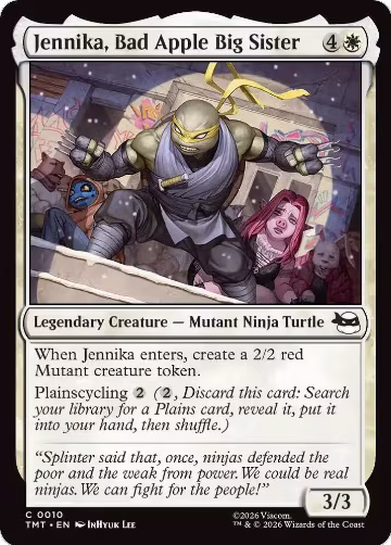 Jennika, Bad Apple Big Sister (10), Teenage Mutant Ninja Turtles — Magic card price