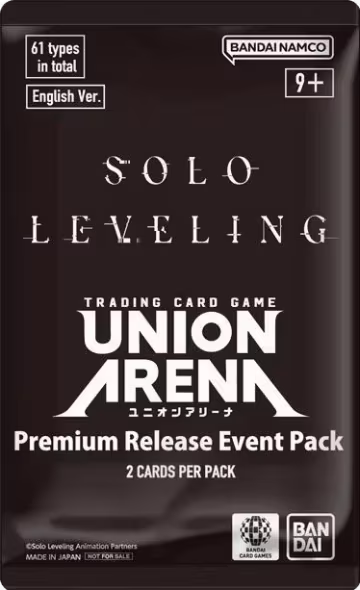 SOLO LEVELING - Premium Release Event Pack, SOLO LEVELING Release Event Cards — Union Arena card price