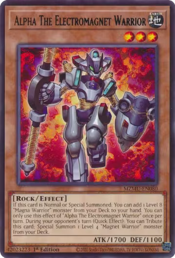 Alpha The Electromagnet Warrior (MZMU-EN080), Maze of Muertos — Yu-Gi-Oh! card price
