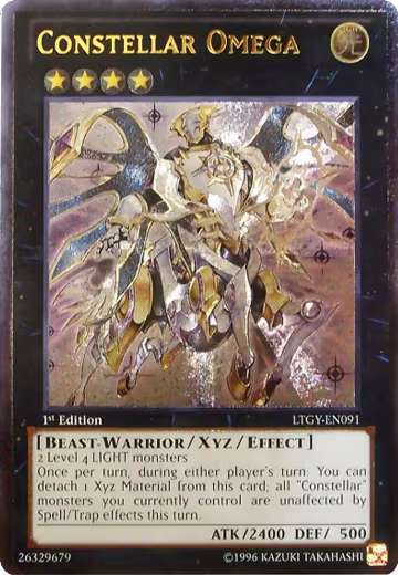 Constellar Omega (UTR) (LTGY-EN091), Lord of the Tachyon Galaxy — Yu-Gi-Oh! card price