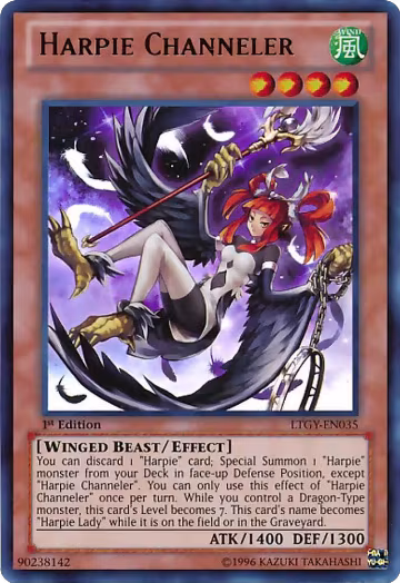 Harpie Channeler (LTGY-EN035), Lord of the Tachyon Galaxy — Yu-Gi-Oh! card price