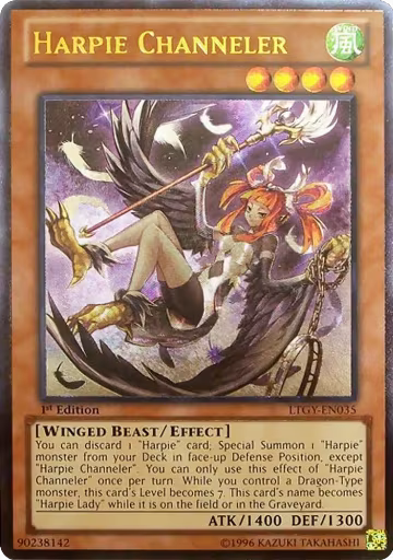 Harpie Channeler (UTR) (LTGY-EN035), Lord of the Tachyon Galaxy — Yu-Gi-Oh! card price