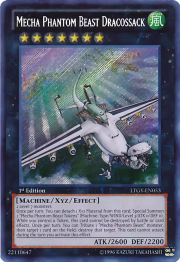 Mecha Phantom Beast Dracossack (LTGY-EN053), Lord of the Tachyon Galaxy — Yu-Gi-Oh! card price