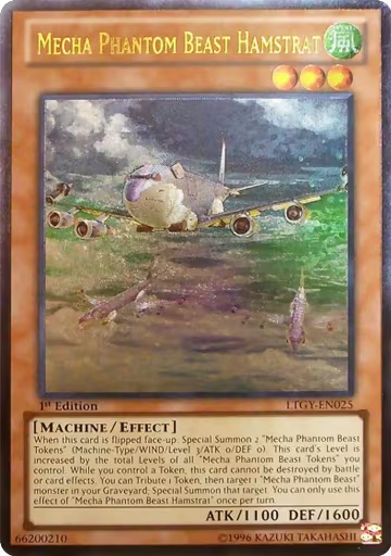 Mecha Phantom Beast Hamstrat (UTR) (LTGY-EN025), Lord of the Tachyon Galaxy — Yu-Gi-Oh! card price